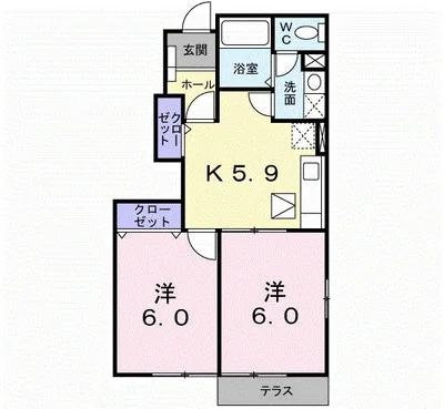 エヴァーグリーン吉富B