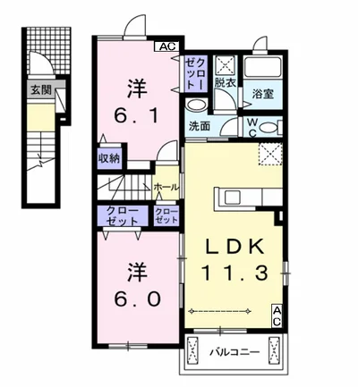 サクラ アベニューⅡ棟