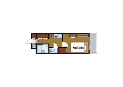 【港区×駅徒歩3分|家具家電一式|スマートTV付き】BraTTo麻布フェニックス