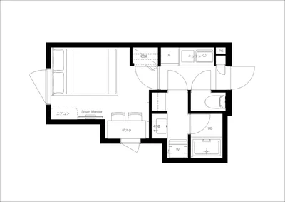方南町駅から徒歩5分/都心へのアクセス良好/家具家電完備/ウェルスクエアイズム方南町