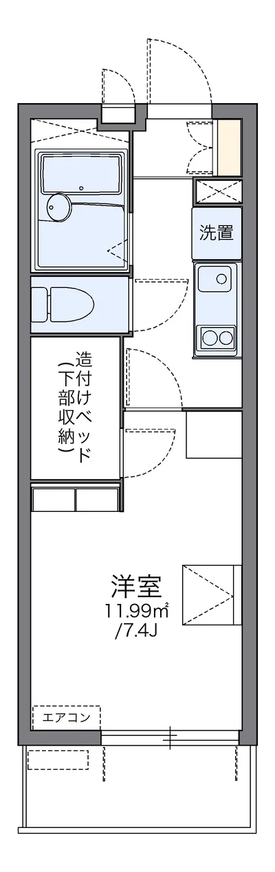 レオパレス荒子川公園
