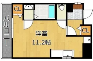 ★広めの1R★水廻り別々★駅近★wifi無料★GM北九州14