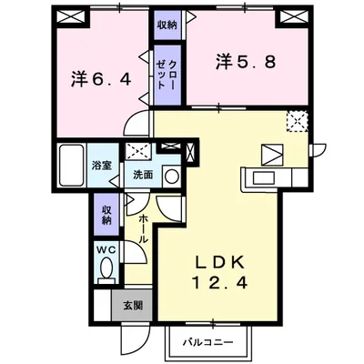 シャルマンＴ２　Ｂ棟