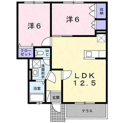 コンフォート岡小名Ａ