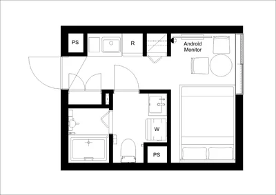 西太子堂駅から徒歩2分/観光・仕事の拠点に/家具家電完備/ARUCIA三軒茶屋