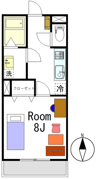 🍀グランマンスリー前橋大渡町🍀🌈Wi-Fi無料✨コンビニ至近🏪🚶