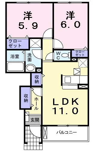 ビバーチェS H棟