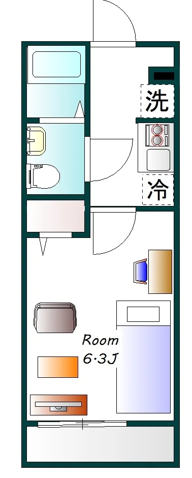 【熊谷駅の東側徒歩10分！】🍀グランマンスリー熊谷曙町🍀📶Wi-Fi無料✨敷地外駐車場あり（台数限定・別料金）