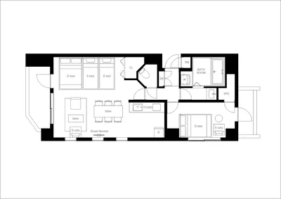 人気の南麻布エリア/港区の家具・家電付きのお部屋/コンビニ徒歩2分/プラチナコート南麻布