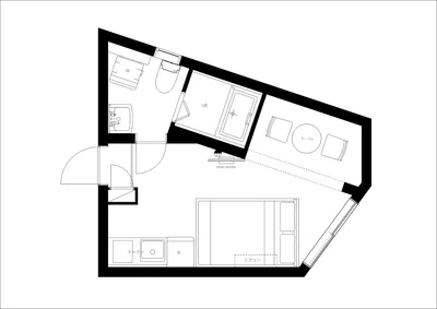 方南町駅から徒歩7分/家具・家電付き/パークシード方南町