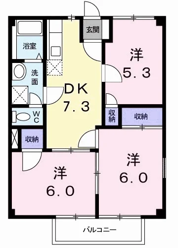 コモドハイツＢ