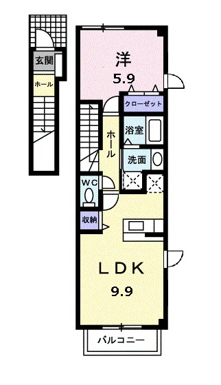 サニーサイド　ハウス　森　Ｂ