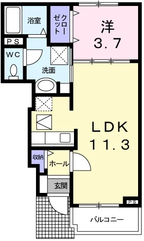 アンソレイエ飾磨 Ⅱ番館