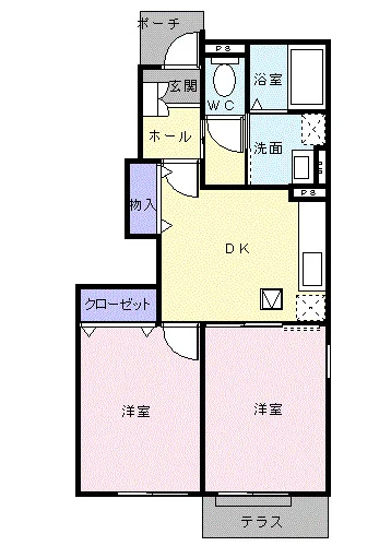 メルベーユ小佐井　Ｂ