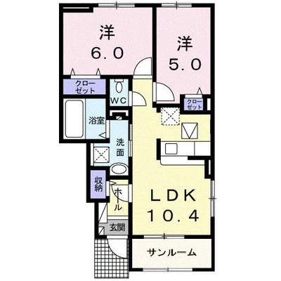 クラール東村 H