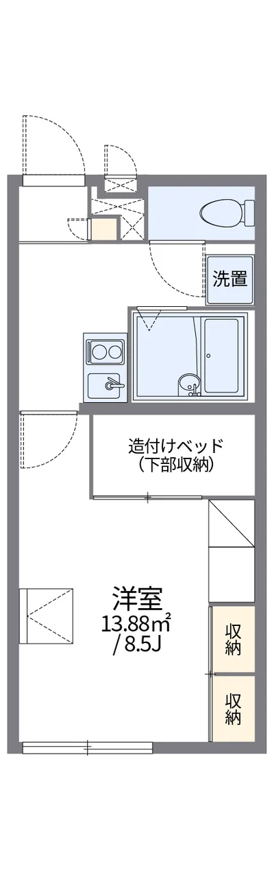 レオパレス長通川