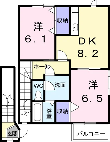 サンメゾン元山 A