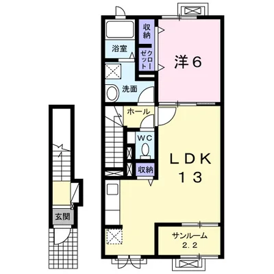 グリーン・南天