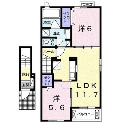 ポートレーゼ綾川Ｂ