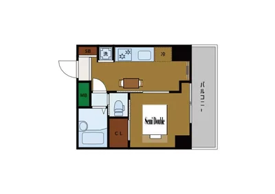 【1DK｜駅近×商業施設充実｜最上階】BraTTo品川大井町シティ