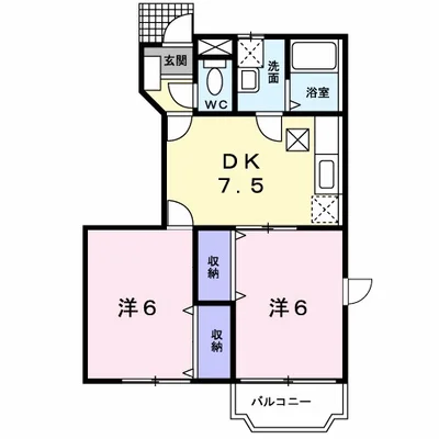 アヴェニールコートひびきのA