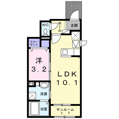 パークサイド針崎 弐番館