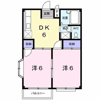 ハイツ惣野代A