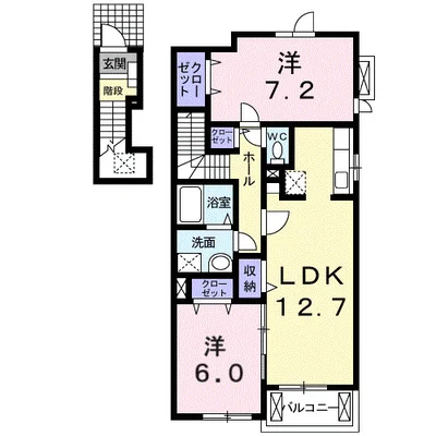 ソレイユK枝松B
