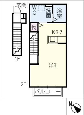 アルDEスリー四日市第２