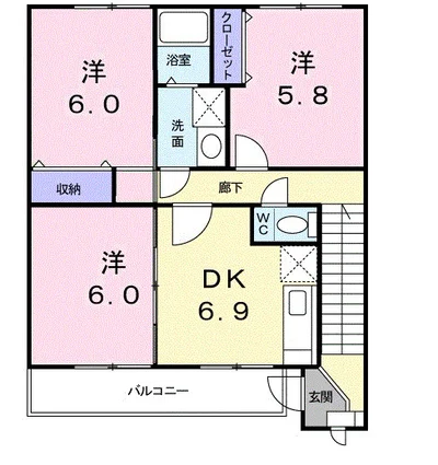 パストラル北上Ⅱ
