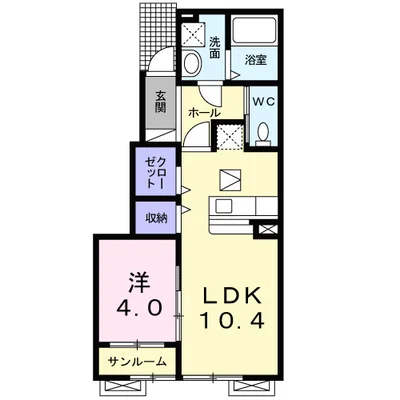 ソレイユ高屋B