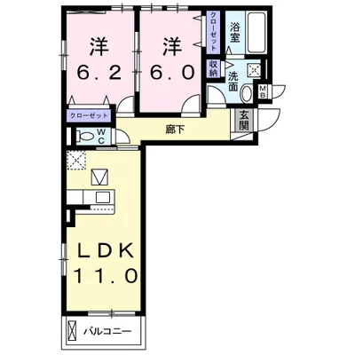 ゼクシー 桜ケ丘A棟