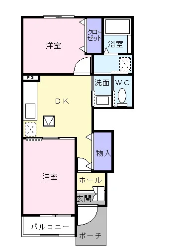 メゾン ソレイユB棟