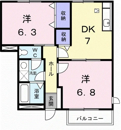 グリーンダイヤ村瀬 B棟