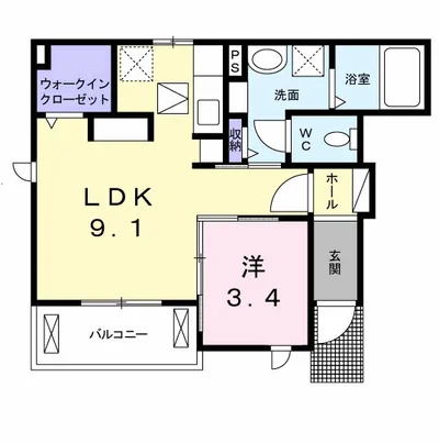 グランディール枝堀A