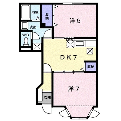 グリーンコート西館 B