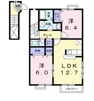 アンソレイエB棟