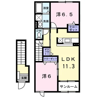 プロムナード散歩道A棟