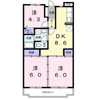 第1かしの木ハイツ