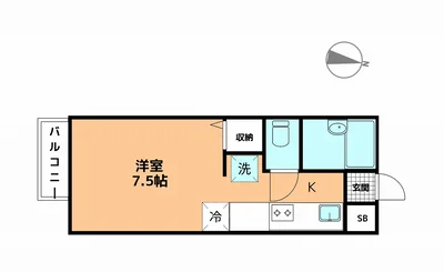 【佐賀県佐賀市/佐賀駅/駐車場/バス・トイレ別】DON3ハイツの物件情報