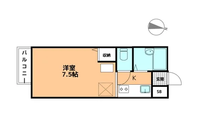 【佐賀県佐賀市/佐賀駅/駐車場/バス・トイレ別】DON3ハイツの物件情報