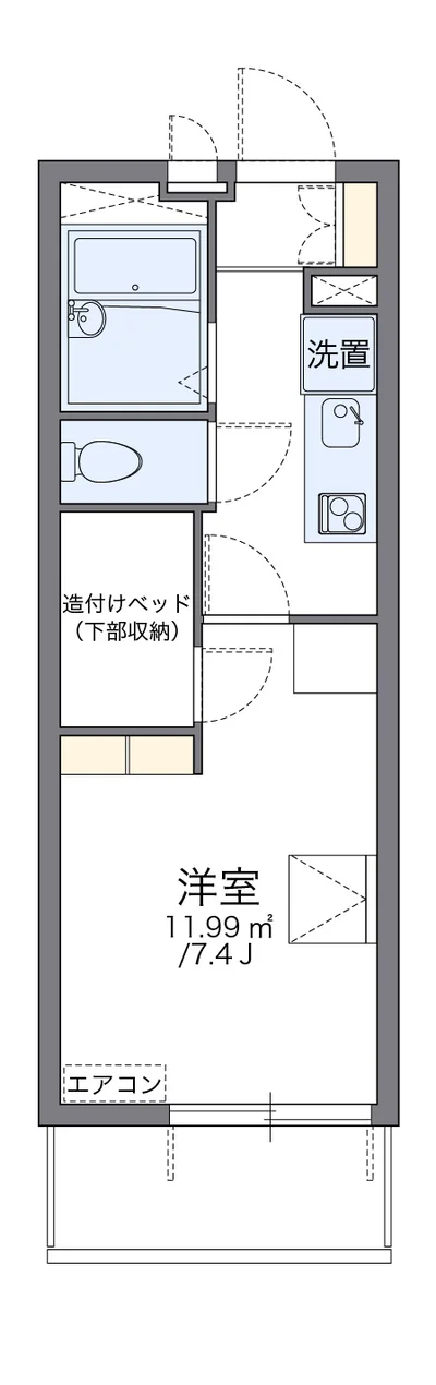レオパレスリバーサイド西水元Ⅱ