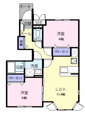 アクティ北鴨　Ｃ