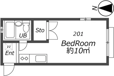 【西武鉄道新宿線 野方駅】ドームトミー 201