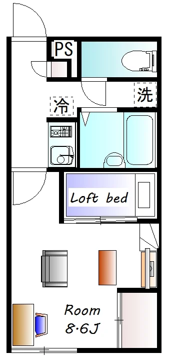 🍀グランマンスリー🍀伊勢崎宮子Ⅱ 🌈ネット無料🛜周辺商業施設多数🎵生活に便利🚗