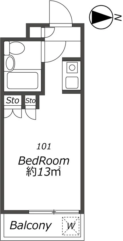 【東京地下鉄丸ノ内線 新高円寺駅】メゾン・ド・エピナール 101