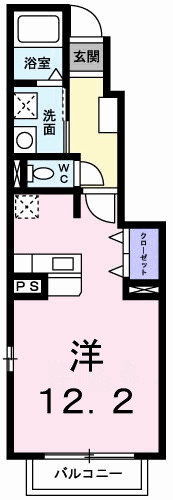 松岡ハイツ B