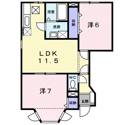 レーベン中畝 A