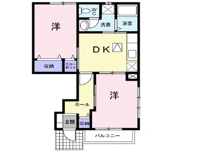 クレセールおおつ野Ｂ