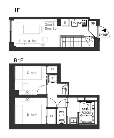東中野駅から徒歩10分/新宿アクセス抜群/家具家電完備/North Ridge Shinjuku